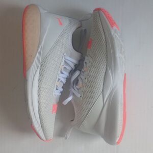 Size 8 Puma Iocell Vive Bright Running White Sneakers Athletic Shoes 195425-02